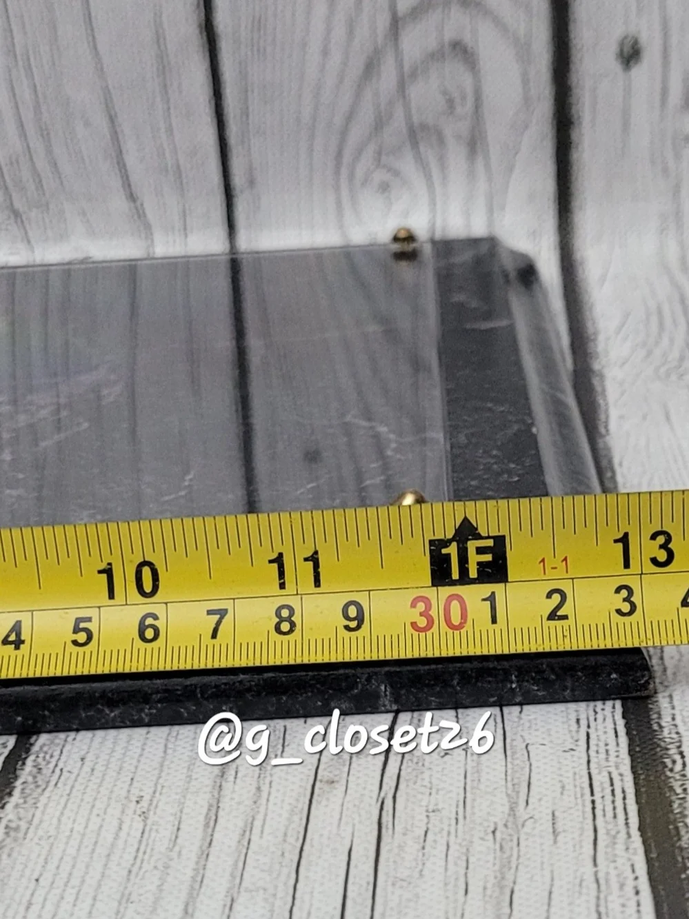 Marble-Effect Black Wall Plaque Home Accents